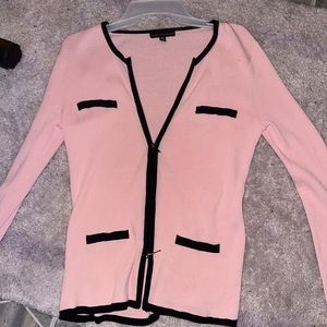 Carolyn Taylor double zip French cardigan